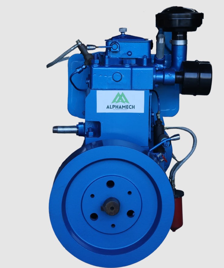 Heavy Duty Diesel Engine for Agriculture, Power Tillers & Industrial Use, 4-Stroke Air-Cooled Single Cylinder, High Torque Low Fuel Consumption, Reliable for Pumps Generators & Farm Machinery